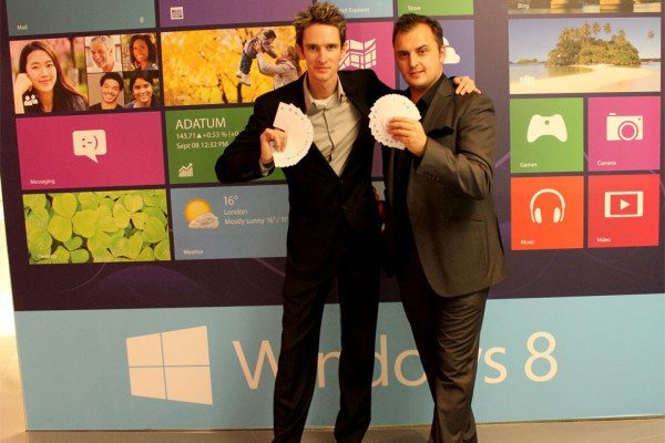 Exhibition Magicians Launch Windows 8